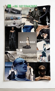 Balenciaga Throw Blankets